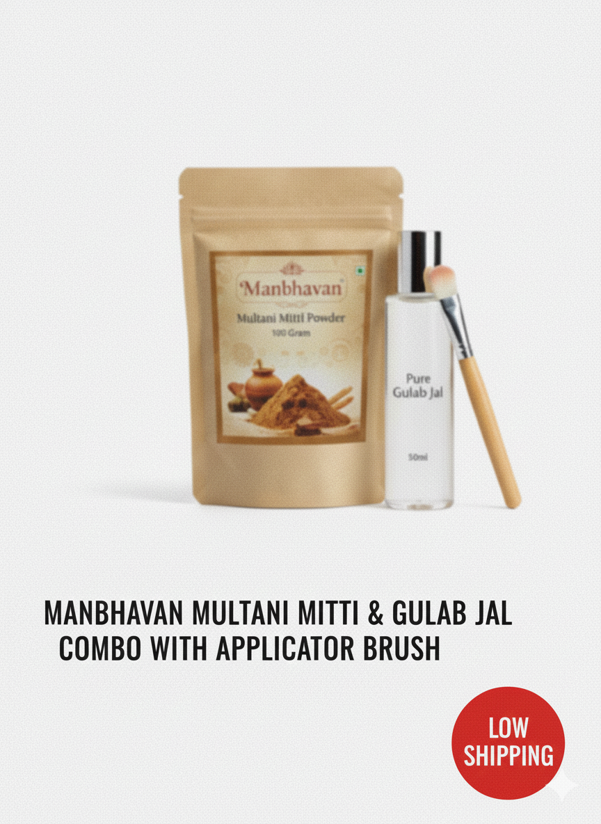 Multani Mitti facepack with rose water