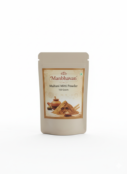 Natural Multani Mitti Powder for Face Pack, Acne, and Hair Care