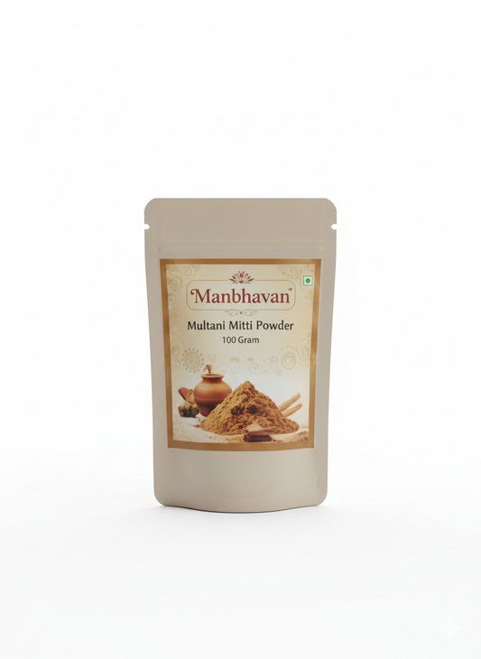 Natural Multani Mitti Powder for Face Pack, Acne, and Hair Care